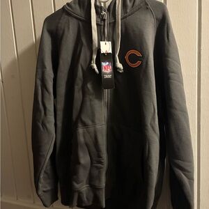 Antigua x nfl Chicago Bears zip up hoodie size xl new with tags